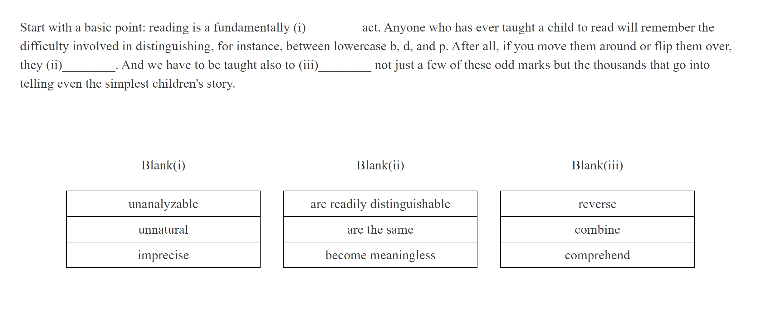 KMF Comprehensive set of mathematics questions after the reform